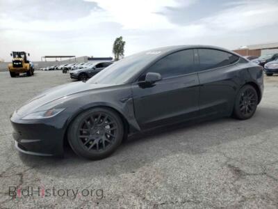 2024 Tesla MODEL 3, черный — VIN 5YJ3E1EB4RF770814, Copart