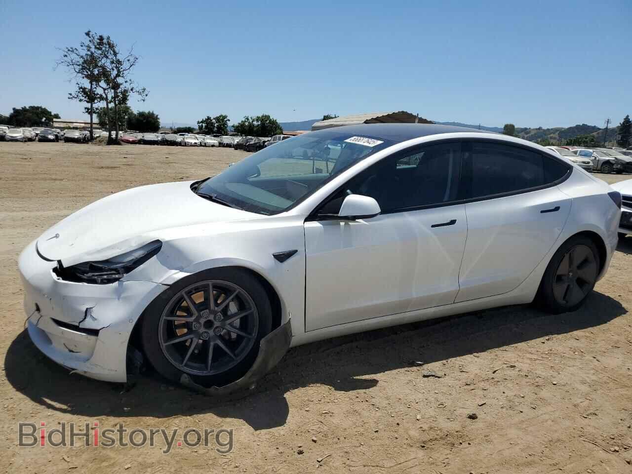 Фотография 5YJ3E1EA3MF074879 - TESLA MODEL 3 2021