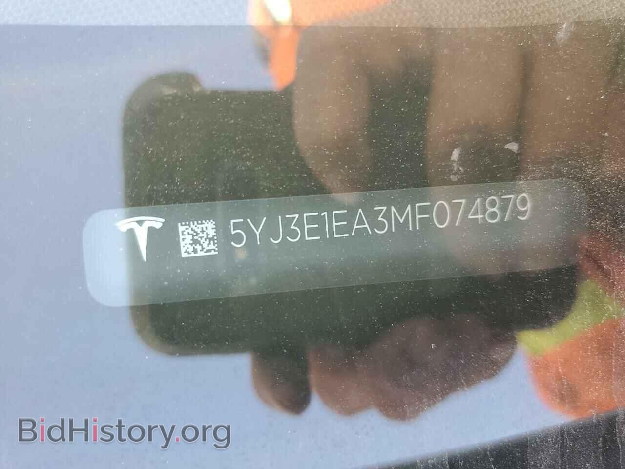 2021 TESLA MODEL 3 - VIN: 5YJ3E1EA3MF074879 - Фото 12