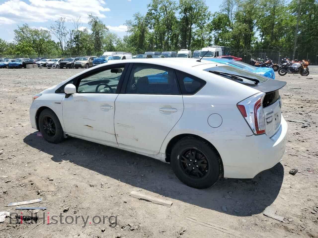 2014 TOYOTA PRIUS - VIN: JTDKN3DU7E1754300 - Фото 2