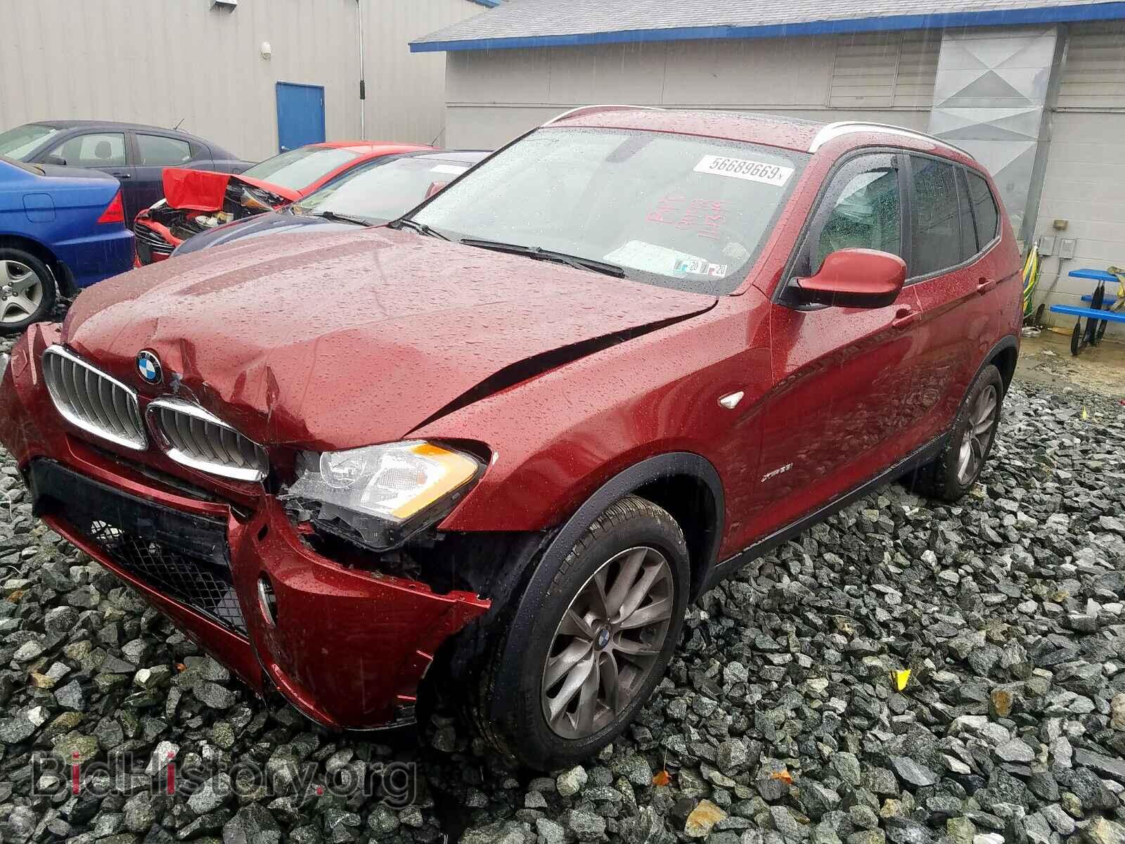 2013 BMW X3 - VIN: 5UXWX9C58D0A19503 - Фото 2