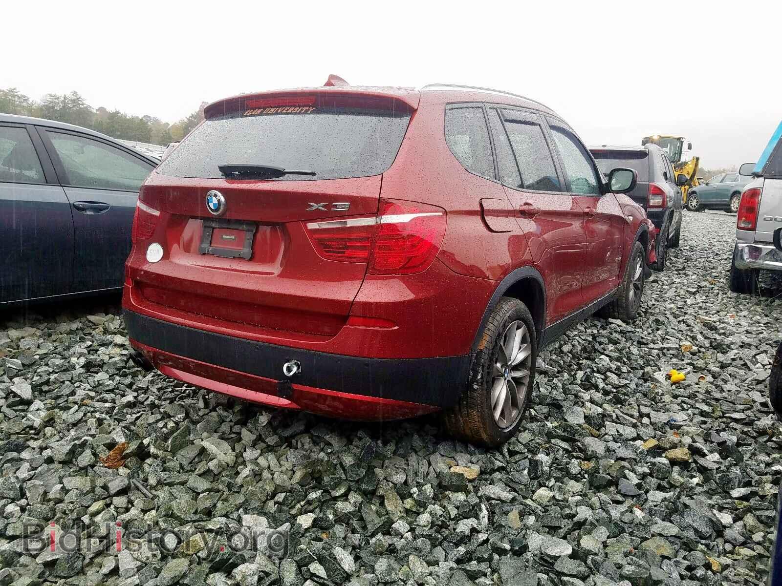 2013 BMW X3 - VIN: 5UXWX9C58D0A19503 - Фото 4