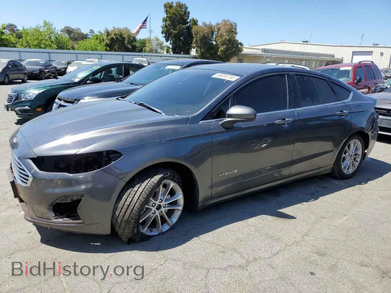 Фотография 3FA6P0LU2KR201492 - FORD FUSION 2019
