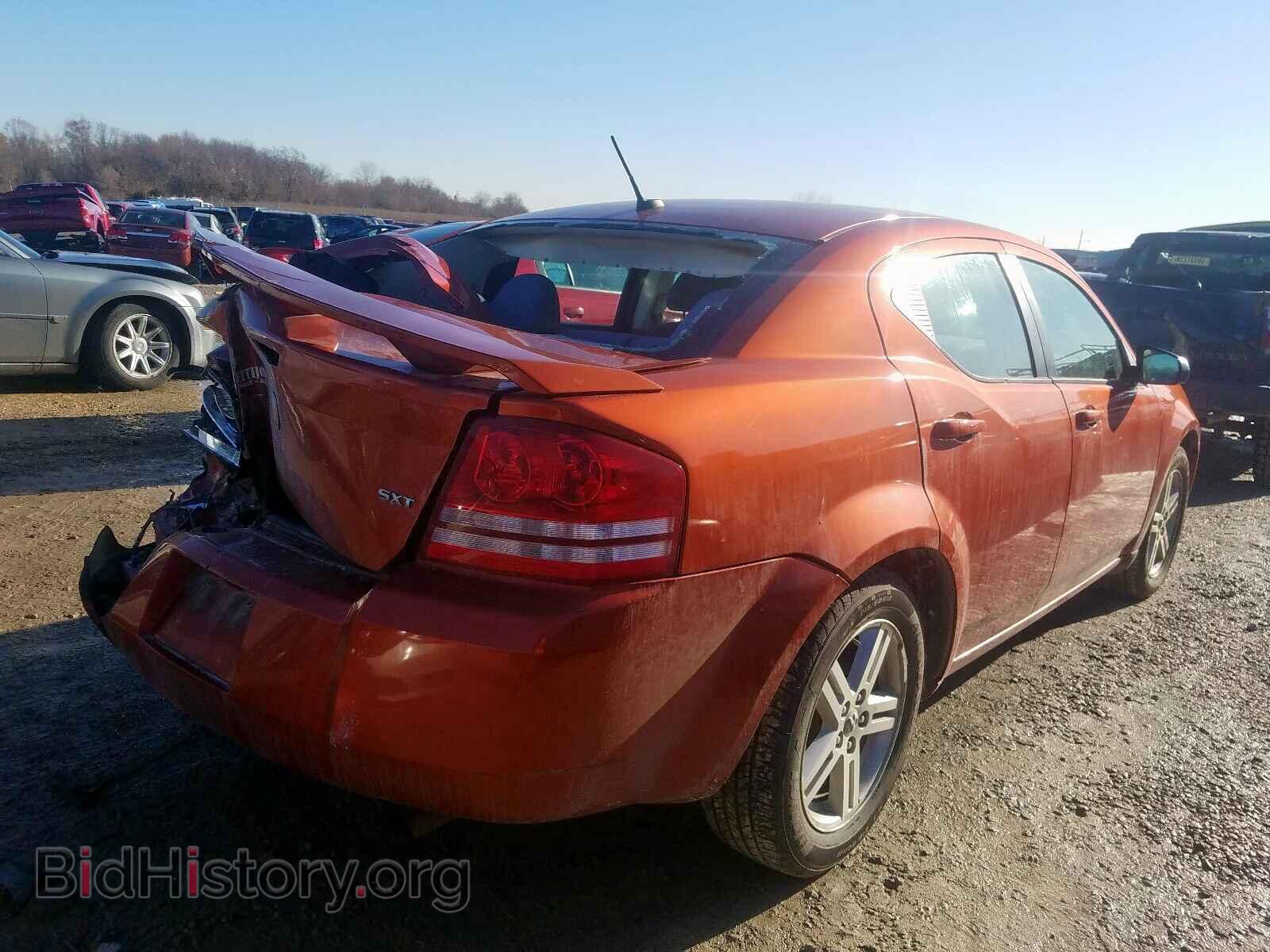 2008 DODGE AVENGER - VIN: 1B3LC56K38N200445 - Фото 4