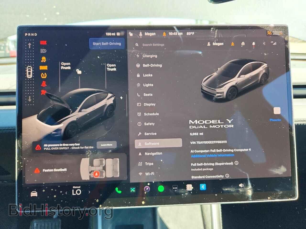 2026 TESLA MODEL Y - VIN: 7SAYGDEE2TF583111 - Фото 9
