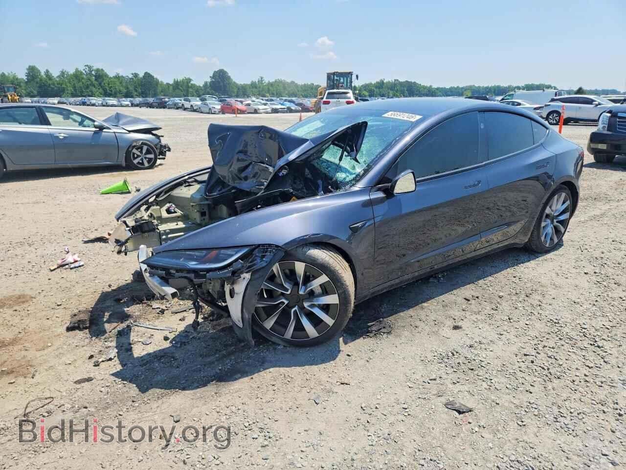Photo 5YJ3E1EA4RF749422 - TESLA MODEL 3 2024
