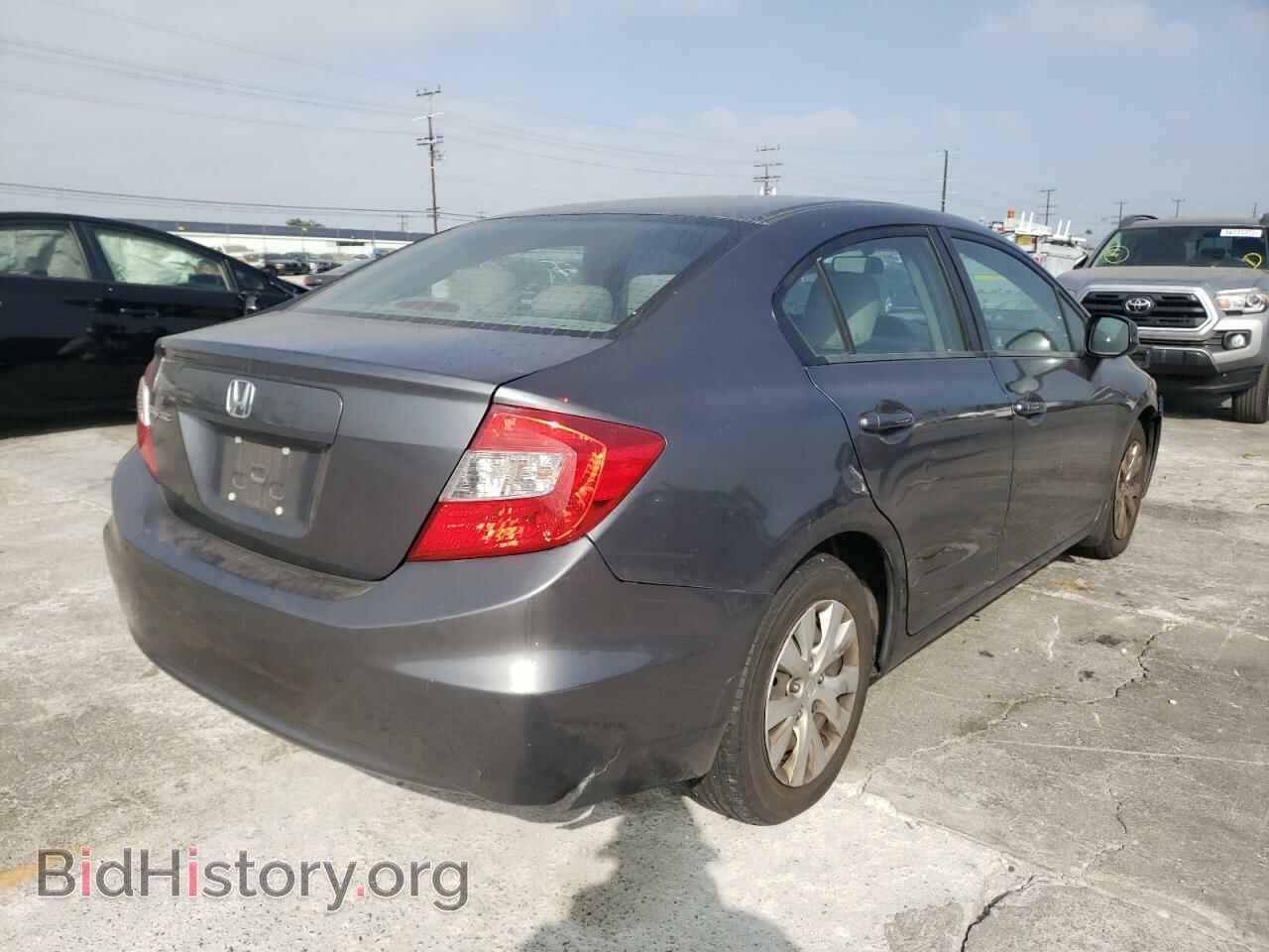 2012 HONDA CIVIC - VIN: 19XFB2F56CE390634 - Фото 4