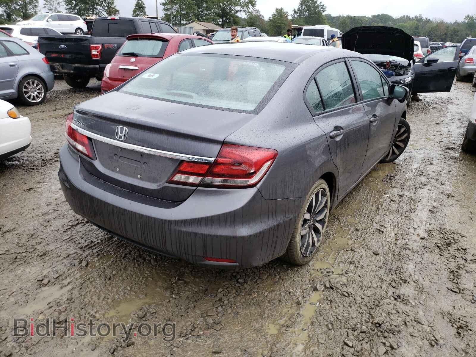 2014 HONDA CIVIC - VIN: 19XFB2F91EE023498 - Фото 4