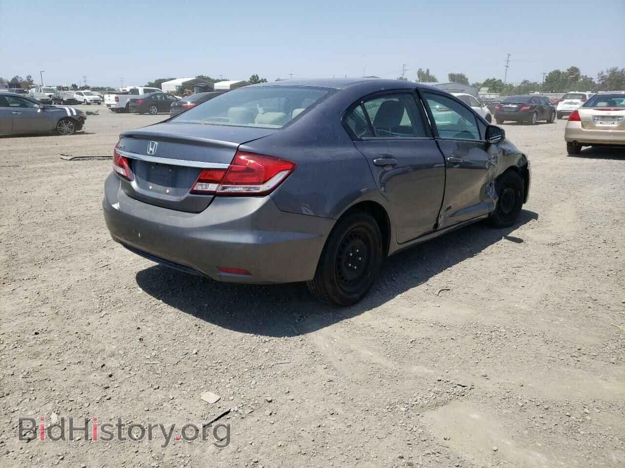 2013 HONDA CIVIC - VIN: 19XFB2F58DE225184 - Фото 4