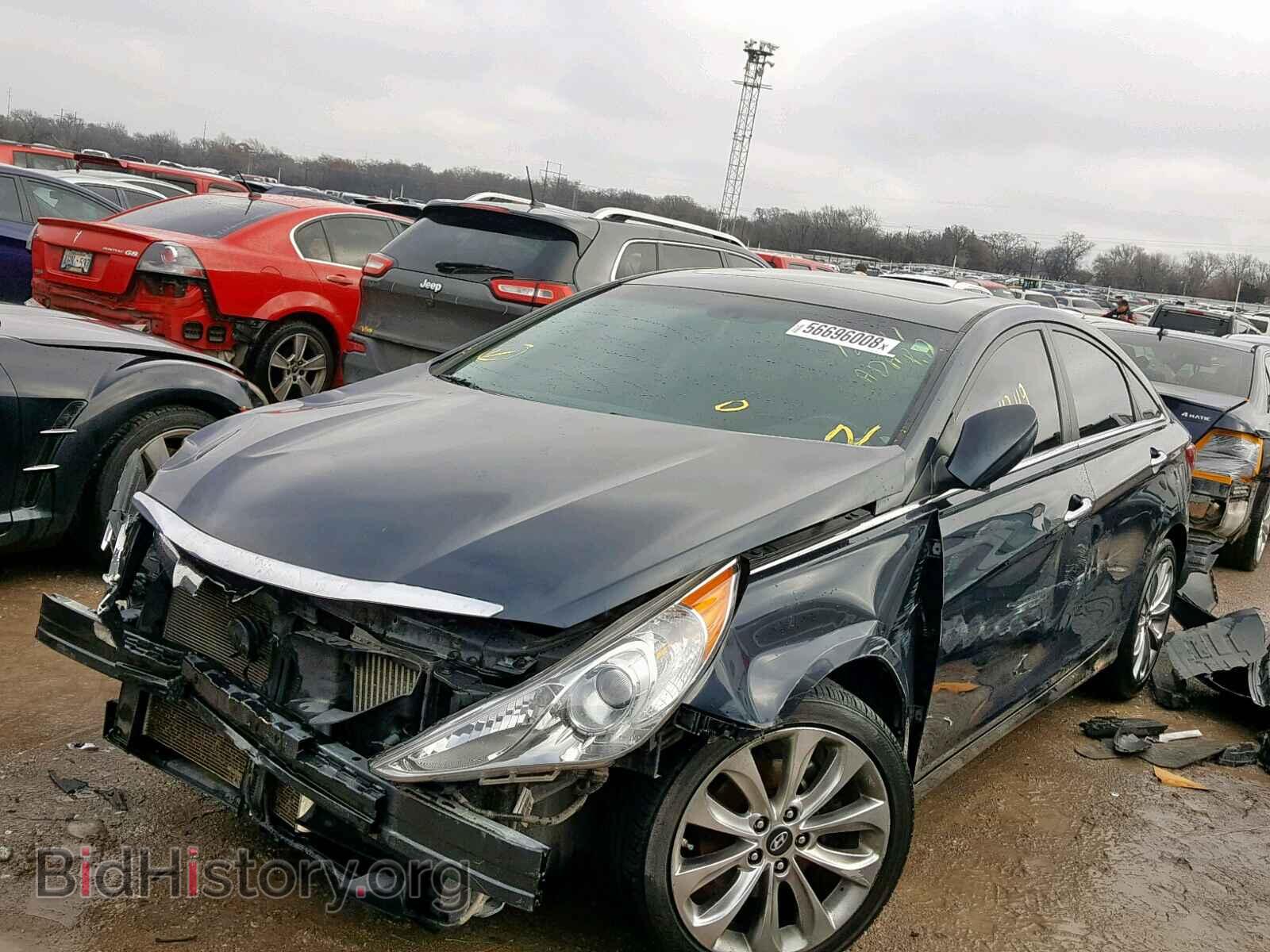 2012 HYUNDAI SONATA - VIN: 5NPEC4AB1CH404372 - Фото 2