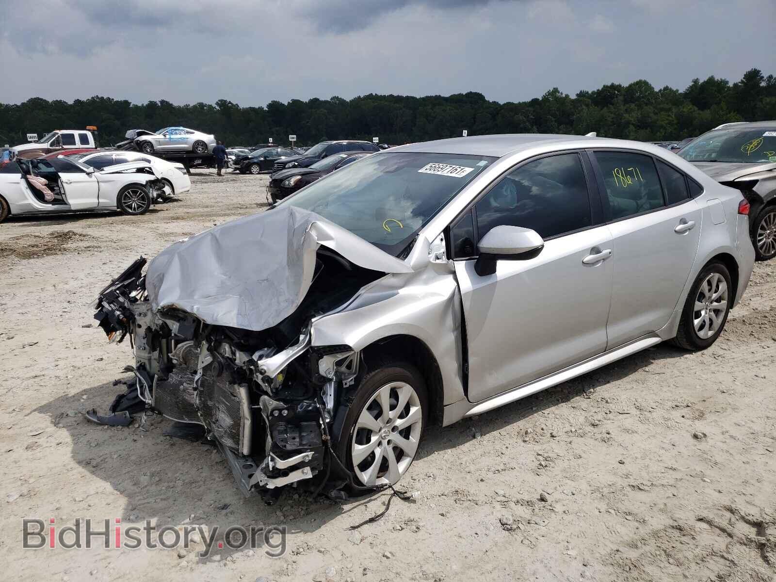 2021 TOYOTA COROLLA - VIN: JTDEPMAE6MJ136202 - Фото 2