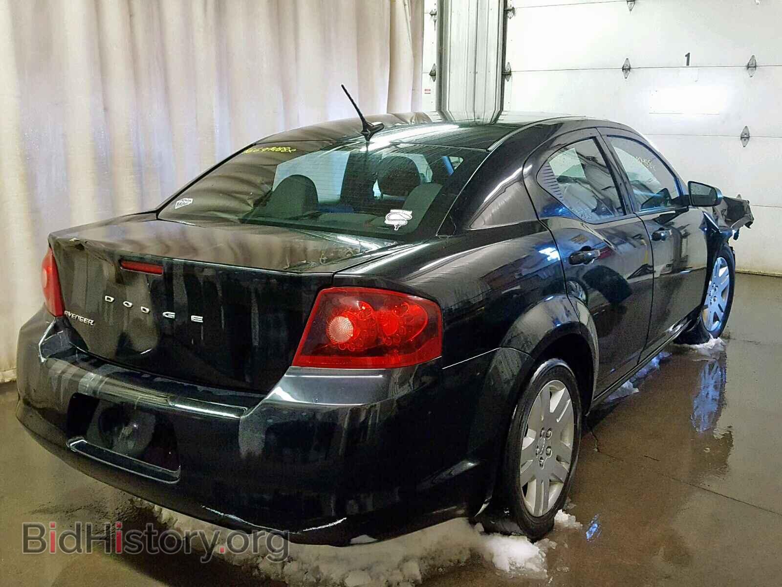 2011 DODGE AVENGER - VIN: 1B3BD4FB6BN626110 - Фото 4