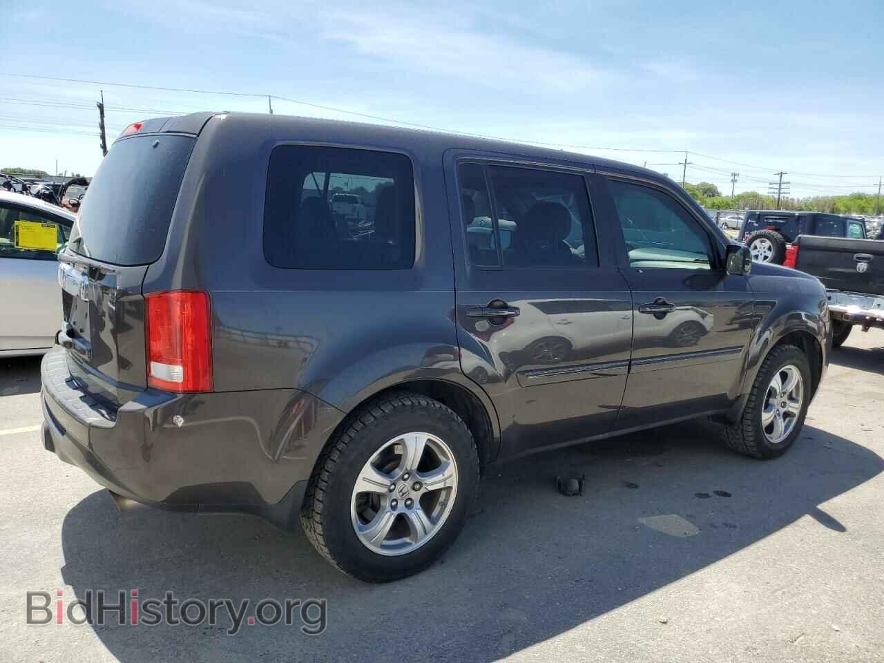 2012 HONDA PILOT - VIN: 5FNYF3H72CB025668 - Фото 3