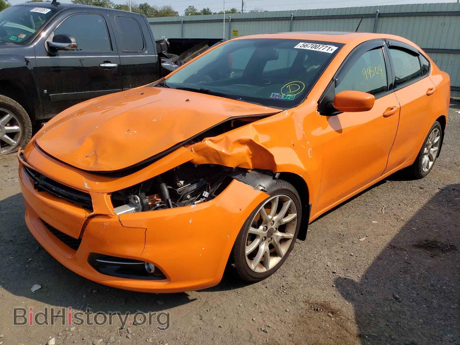 2013 DODGE DART - VIN: 1C3CDFBA7DD346723 - Photo 2