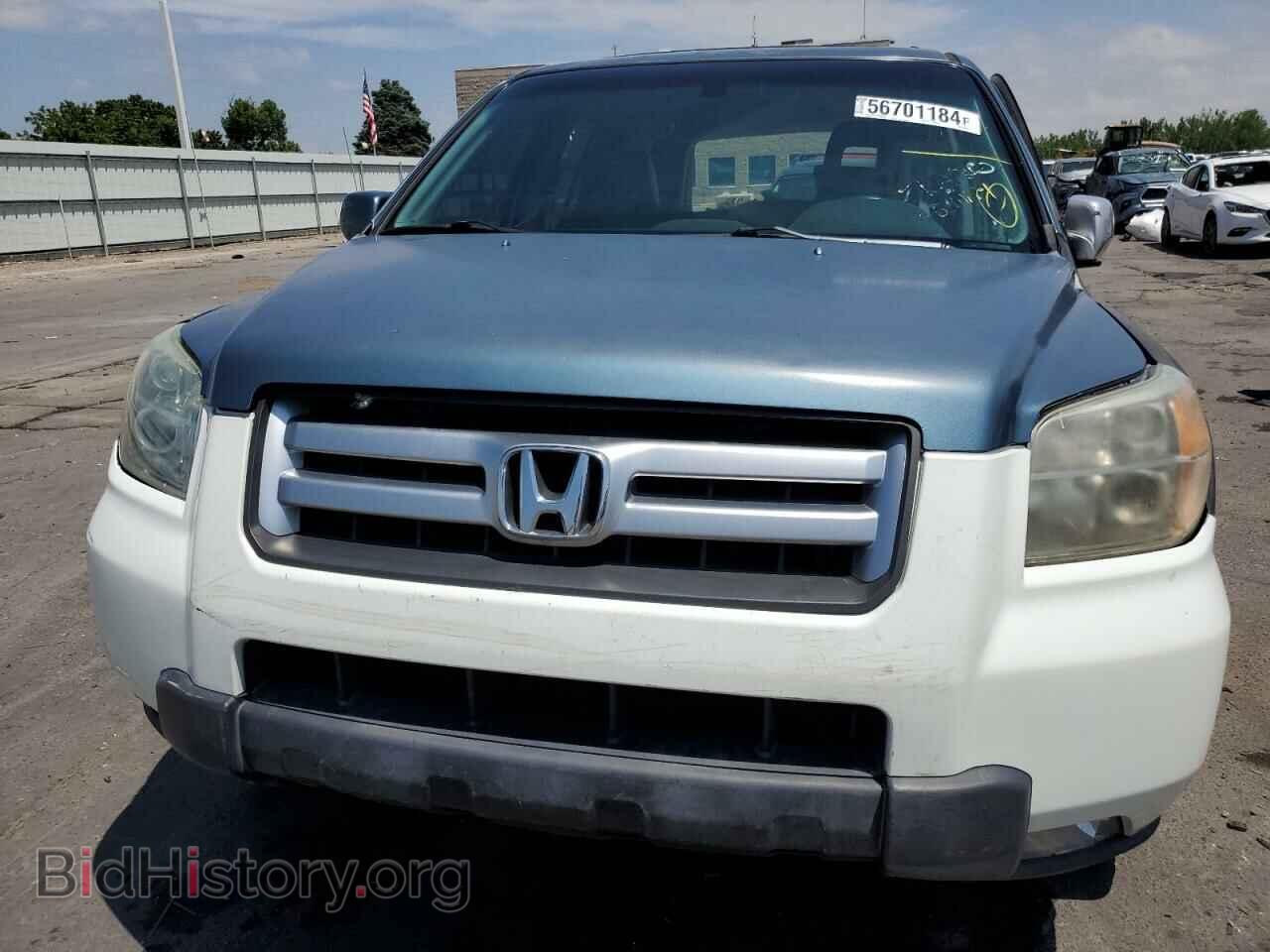 2006 HONDA PILOT - VIN: 2HKYF18676H524600 - Фото 5