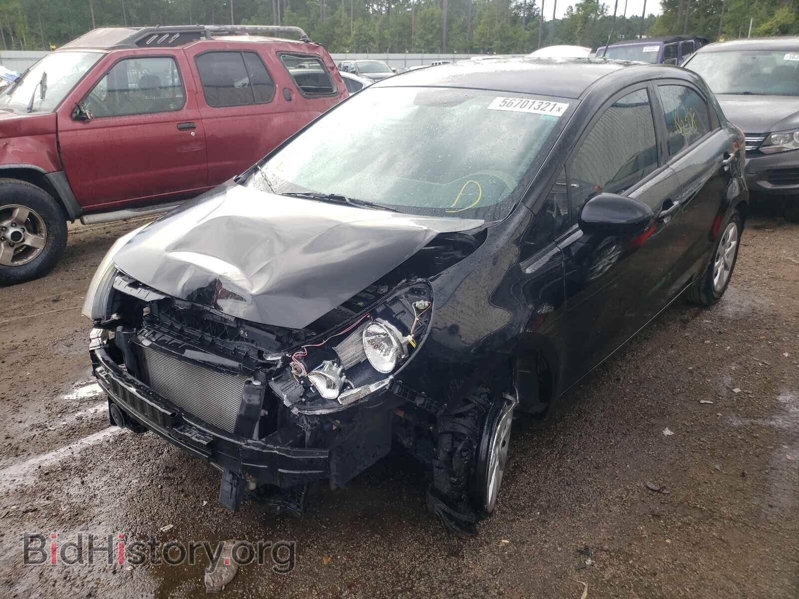 2015 KIA RIO - VIN: KNADM5A35F6516420 - Фото 2