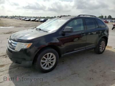 2008 Ford EDGE Edge SE, черный — VIN 2FMDK36C48BA10549, Copart