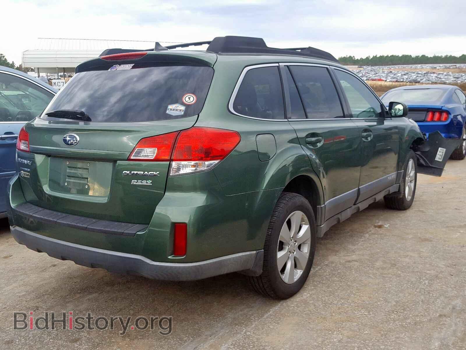 2011 SUBARU OUTBACK 2. - VIN: 4S4BRBLC2B3419884 - Photo 4