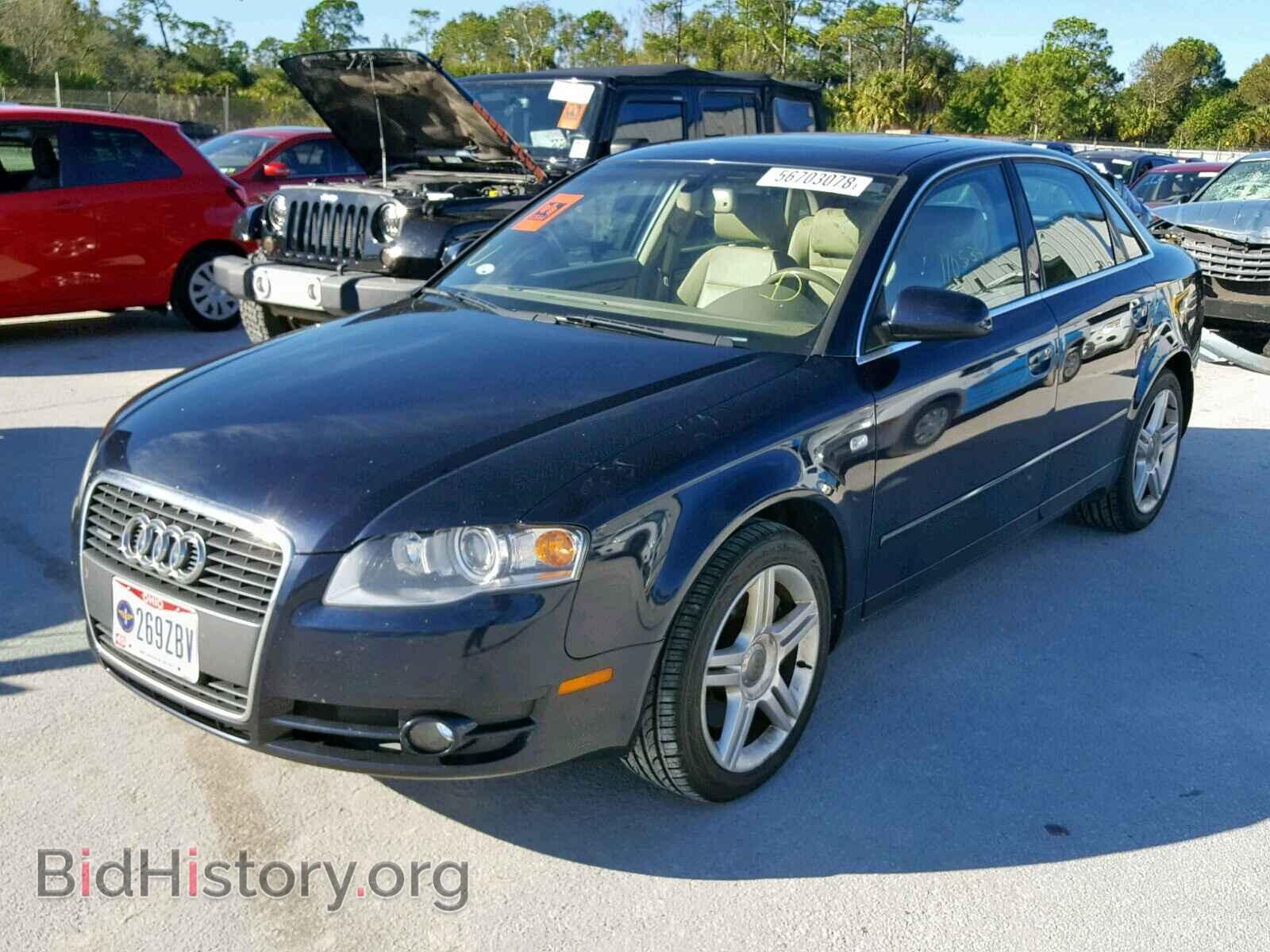 2007 AUDI A4 - VIN: WAUDF78E77A197291 - Photo 2