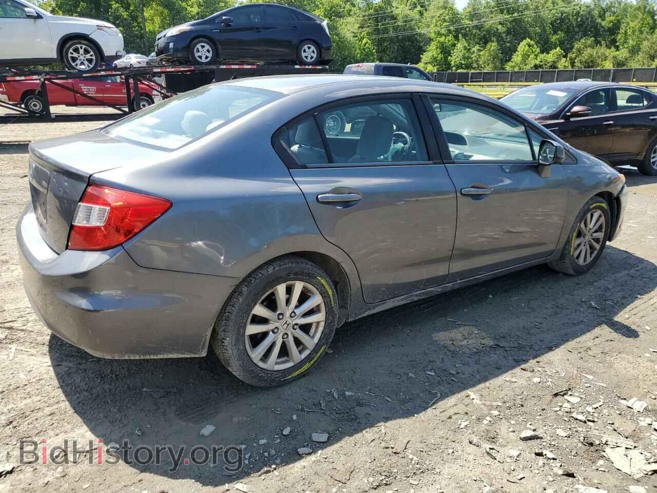 2012 HONDA CIVIC - VIN: 19XFB2F80CE339219 - Фото 3