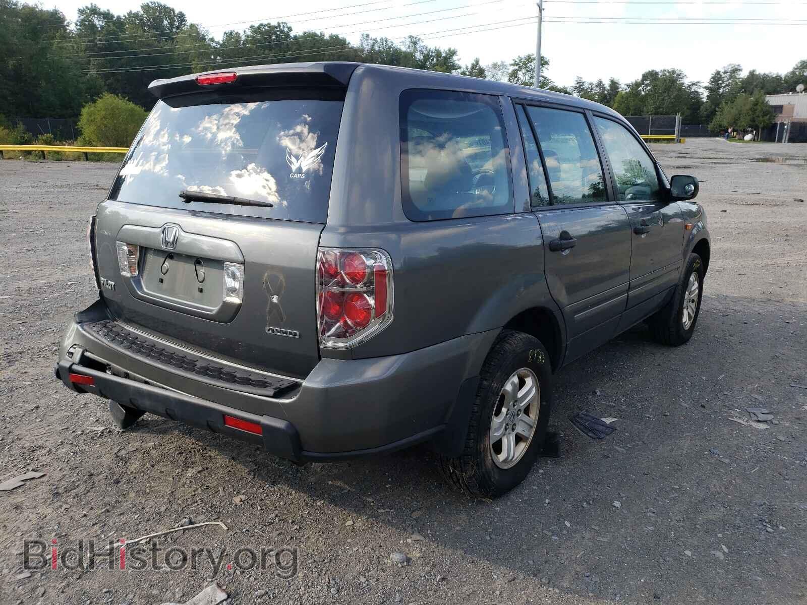 2007 HONDA PILOT - VIN: 5FNYF18117B032763 - Фото 4