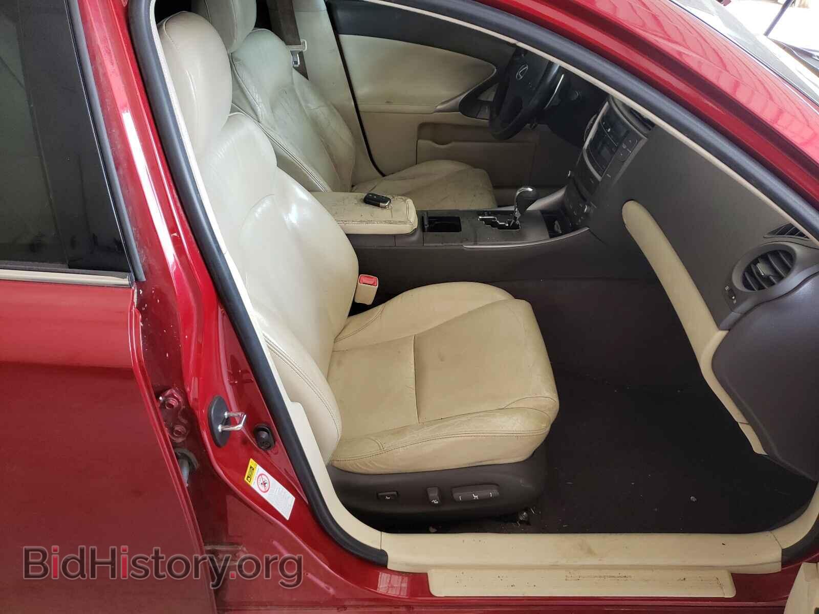 2010 LEXUS IS - VIN: JTHBF5C29A5114860 - Фото 5