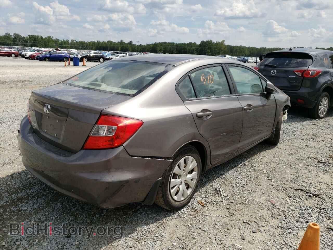 2012 HONDA CIVIC - VIN: 19XFB2F53CE110166 - Фото 4