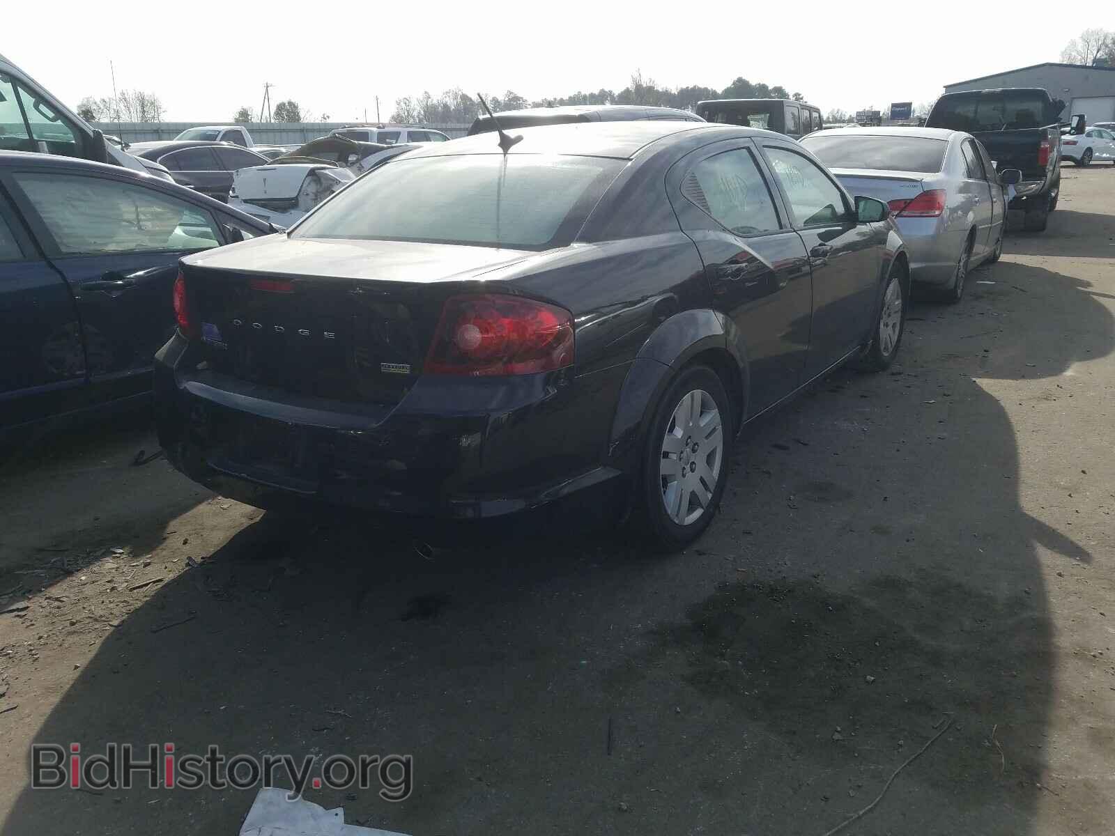 2013 DODGE AVENGER - VIN: 1C3CDZAG7DN766743 - Фото 4