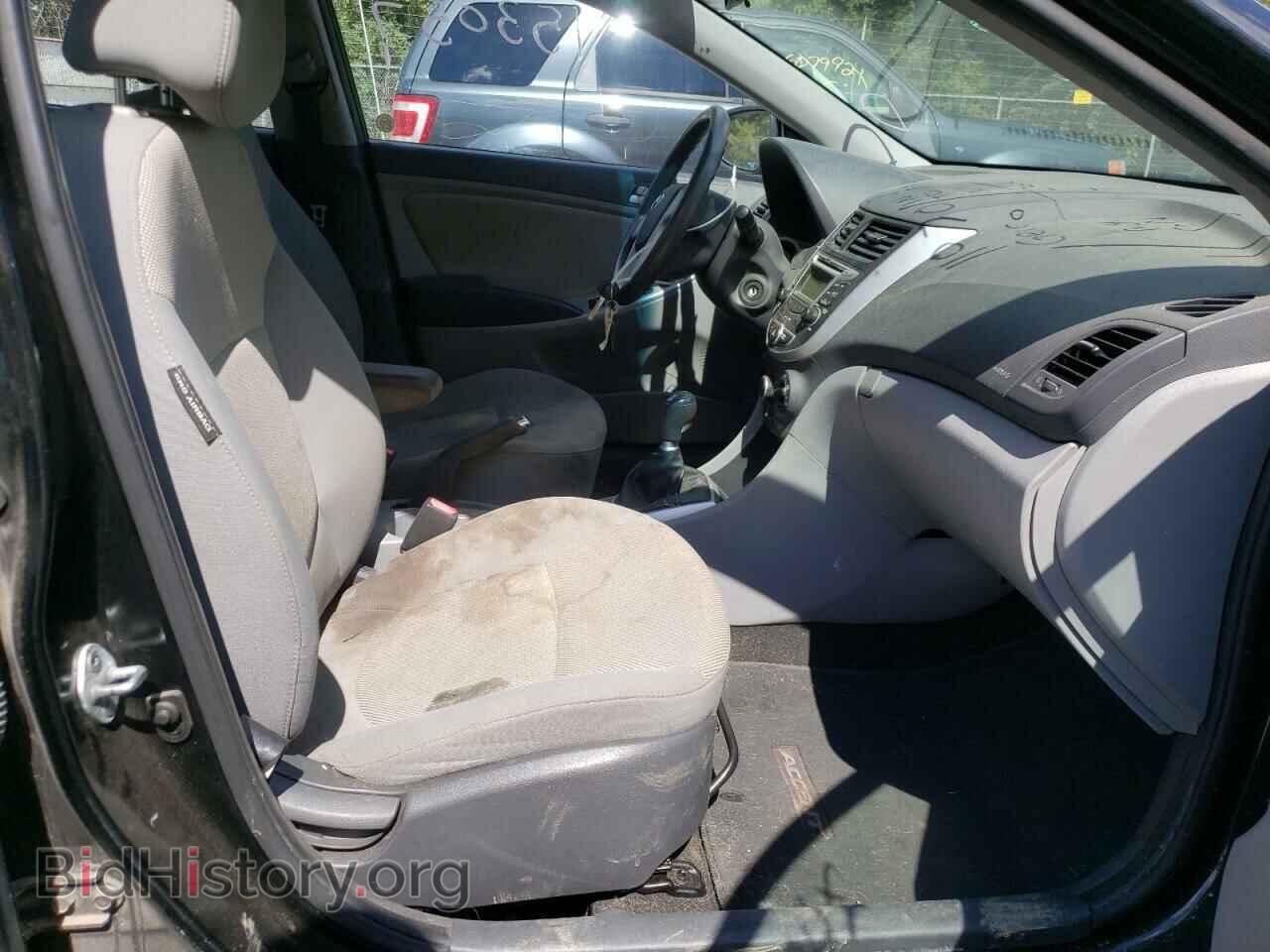 2013 HYUNDAI ACCENT - VIN: KMHCT4AE8DU290343 - Фото 5