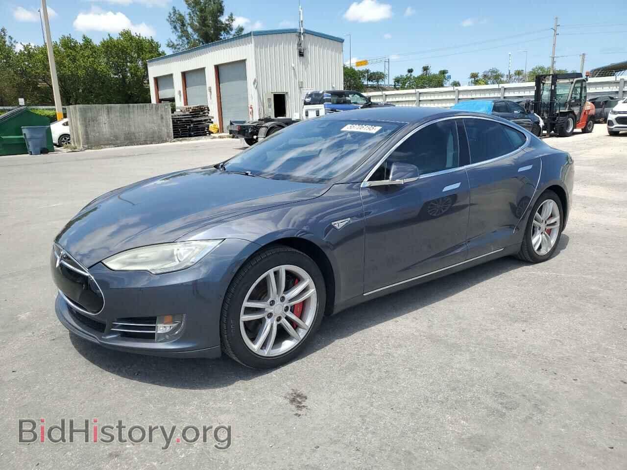 Photo 5YJSA1S13EFP63432 - TESLA MODEL S 2014