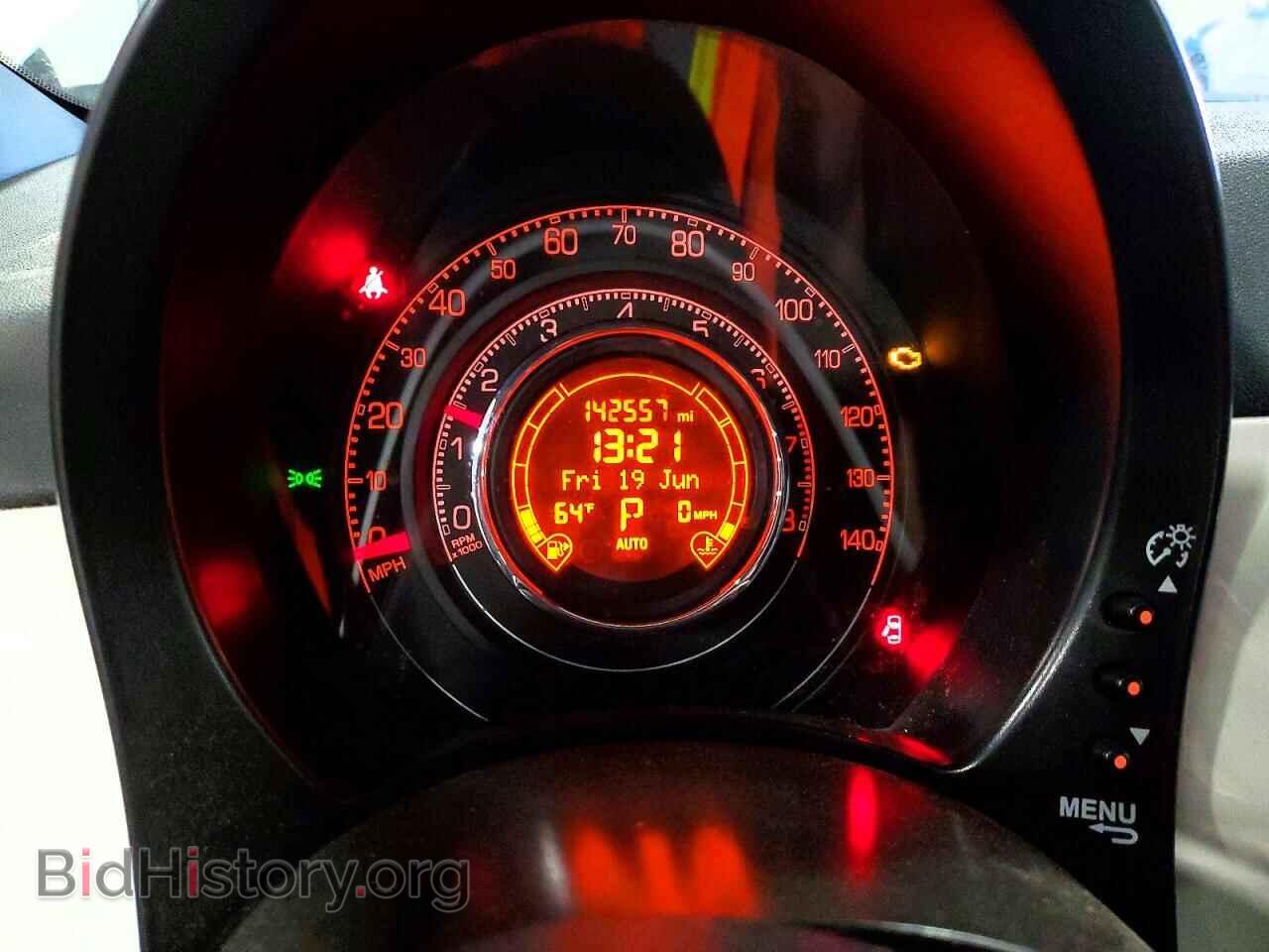 2013 FIAT 500 - VIN: 3C3CFFBR9DT698020 - Фото 9