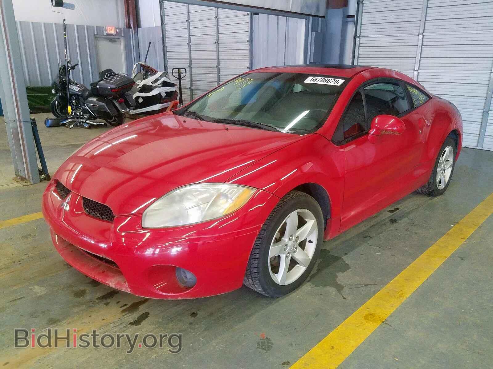 2006 MITSUBISHI ECLIPSE - VIN: 4A3AK24F46E033102 - Фото 2