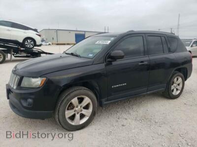 2015 Jeep COMPASS Sport, black — VIN 1C4NJCBB6FD409768, Copart