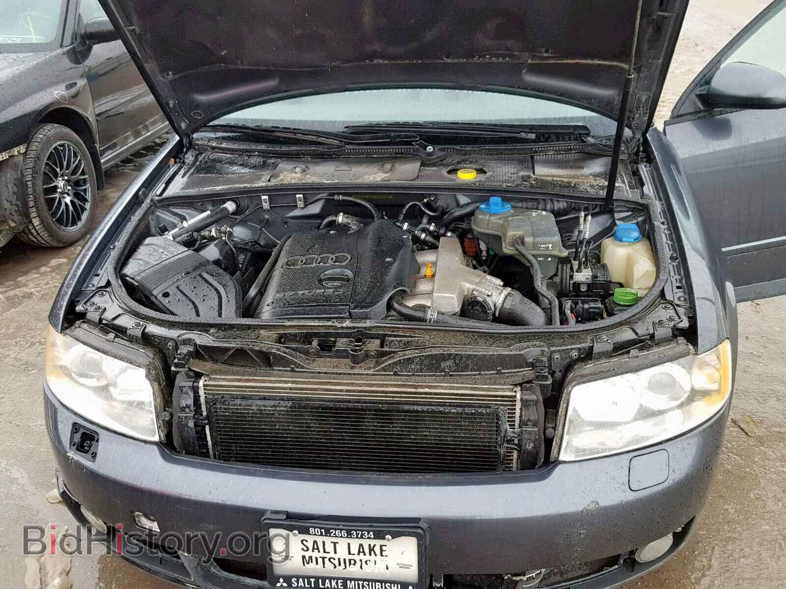 2002 AUDI A4 - VIN: WAULC68E12A222371 - Фото 7