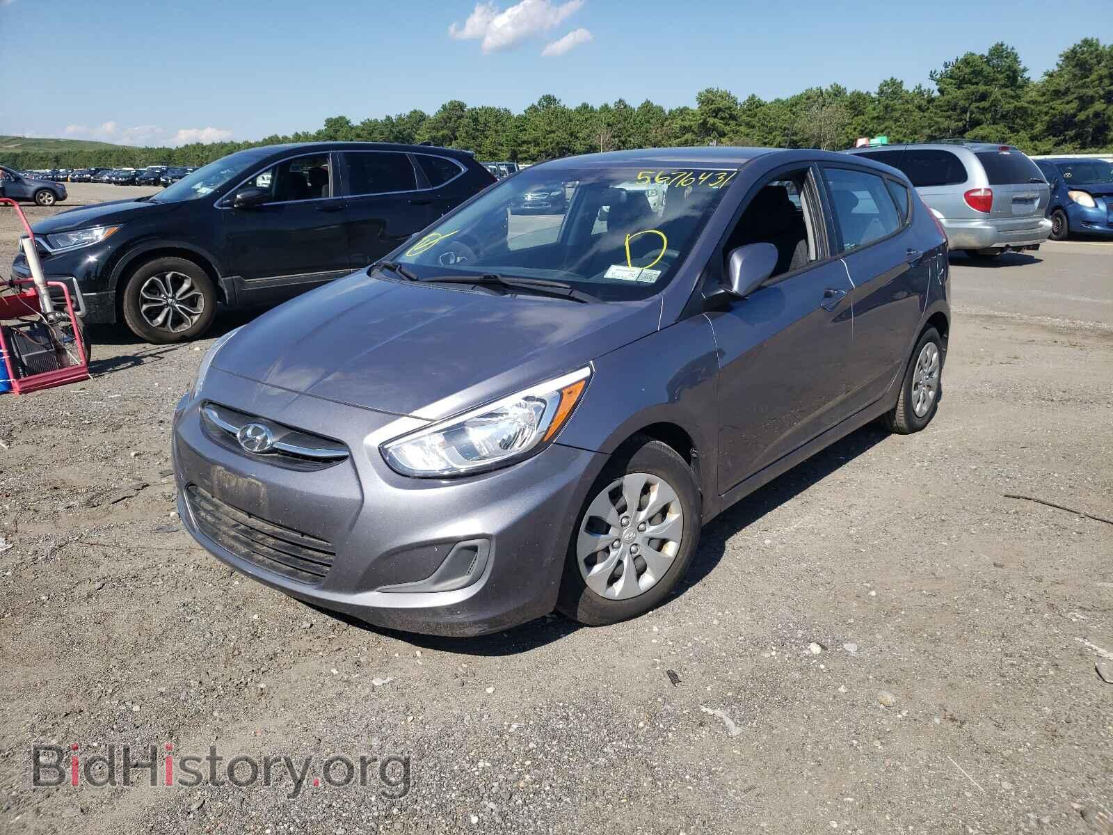 2016 HYUNDAI ACCENT - VIN: KMHCT5AE3GU245935 - Фото 2