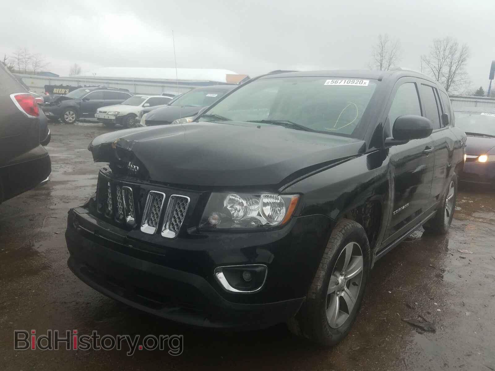 2017 JEEP COMPASS - VIN: 1C4NJDEB4HD127553 - Фото 2