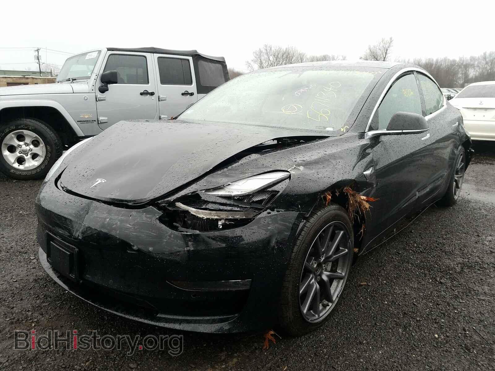 2019 TESLA MODEL 3 - VIN: 5YJ3E1EB7KF385012 - Фото 2