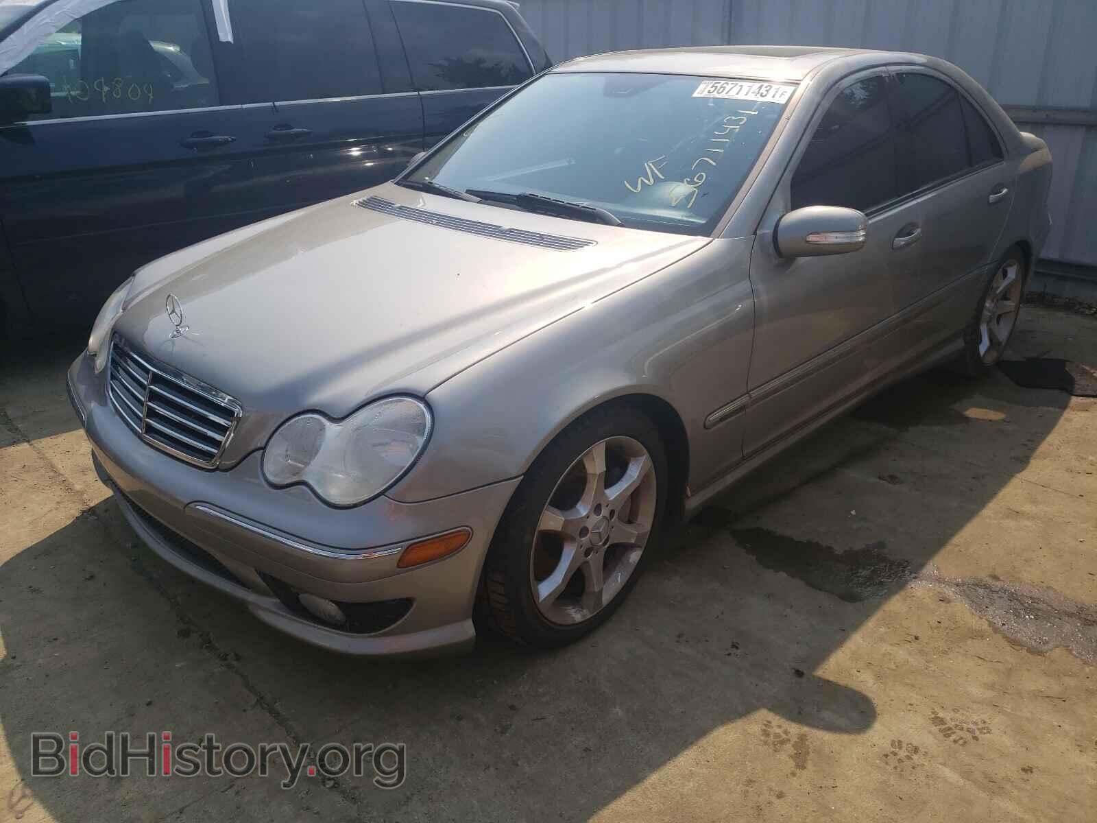 2007 MERCEDES-BENZ C-CLASS - VIN: WDBRF52H97A940614 - Фото 2