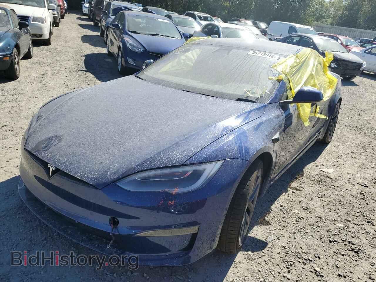 2021 TESLA MODEL S - VIN: 5YJSA1E62MF438566 - Photo 2