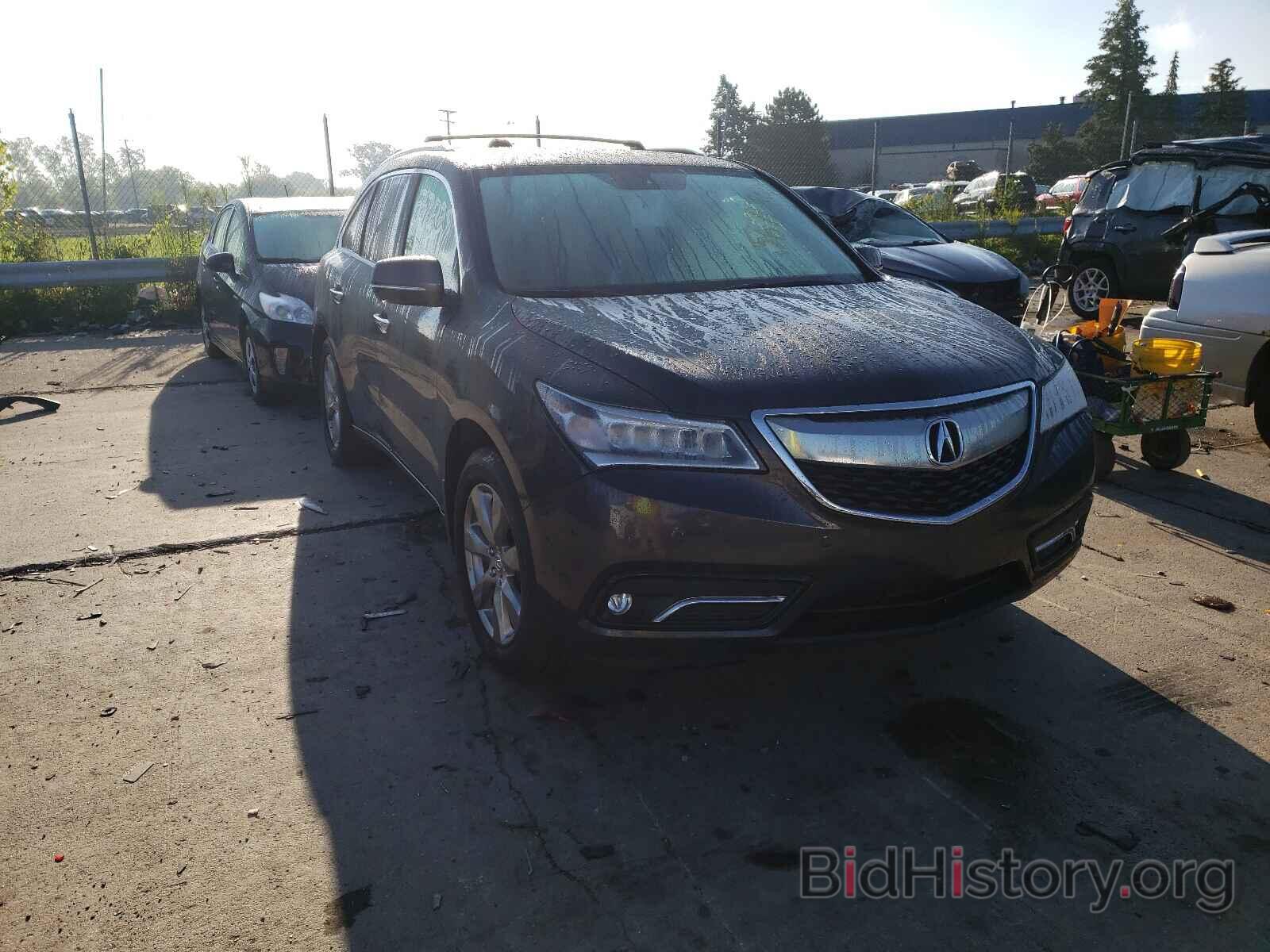 Photo 5FRYD4H83EB026186 - ACURA MDX 2014