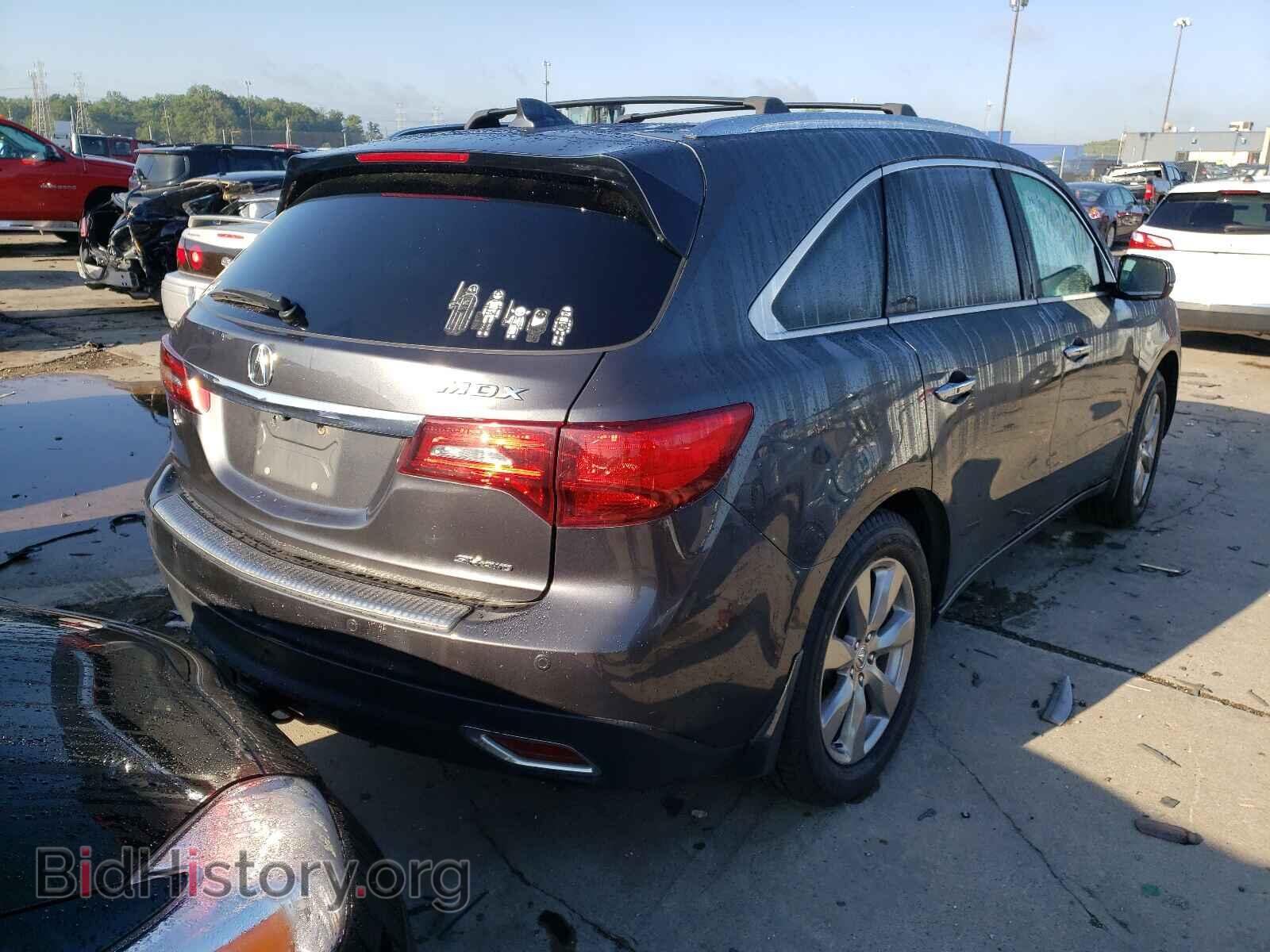 2014 ACURA MDX - VIN: 5FRYD4H83EB026186 - Фото 4