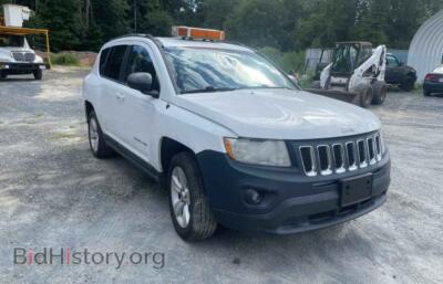 2011 Jeep COMPASS Compass SP, white — VIN 1J4NF1FB1BD206887, Copart