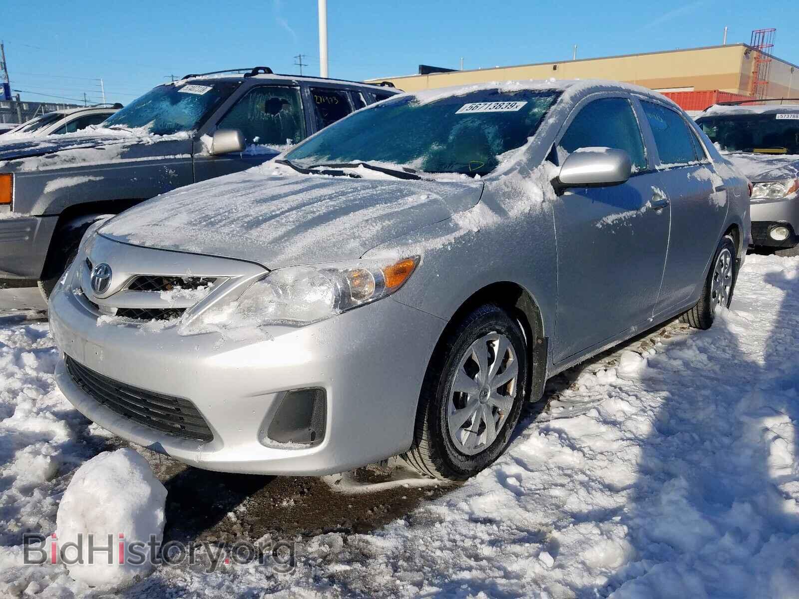2013 TOYOTA COROLLA BA - VIN: 2T1BU4EE9DC096487 - Фото 2