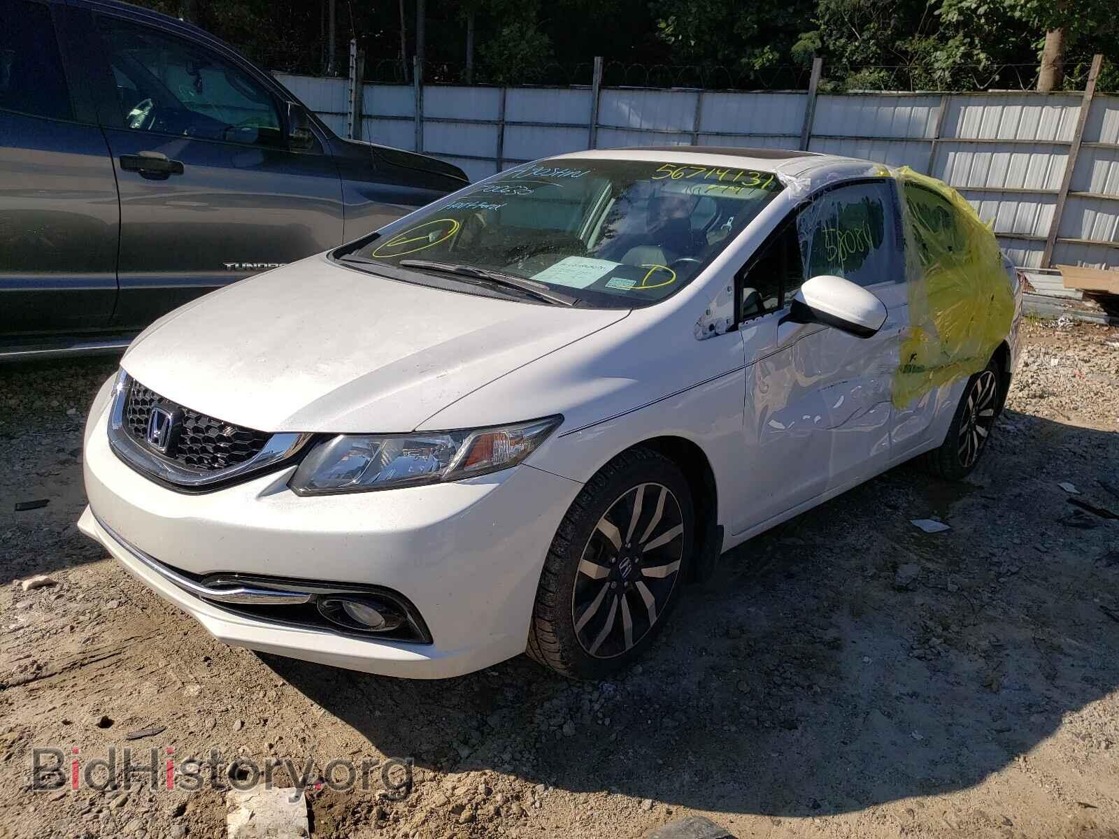 2015 HONDA CIVIC - VIN: 19XFB2F94FE041284 - Фото 2