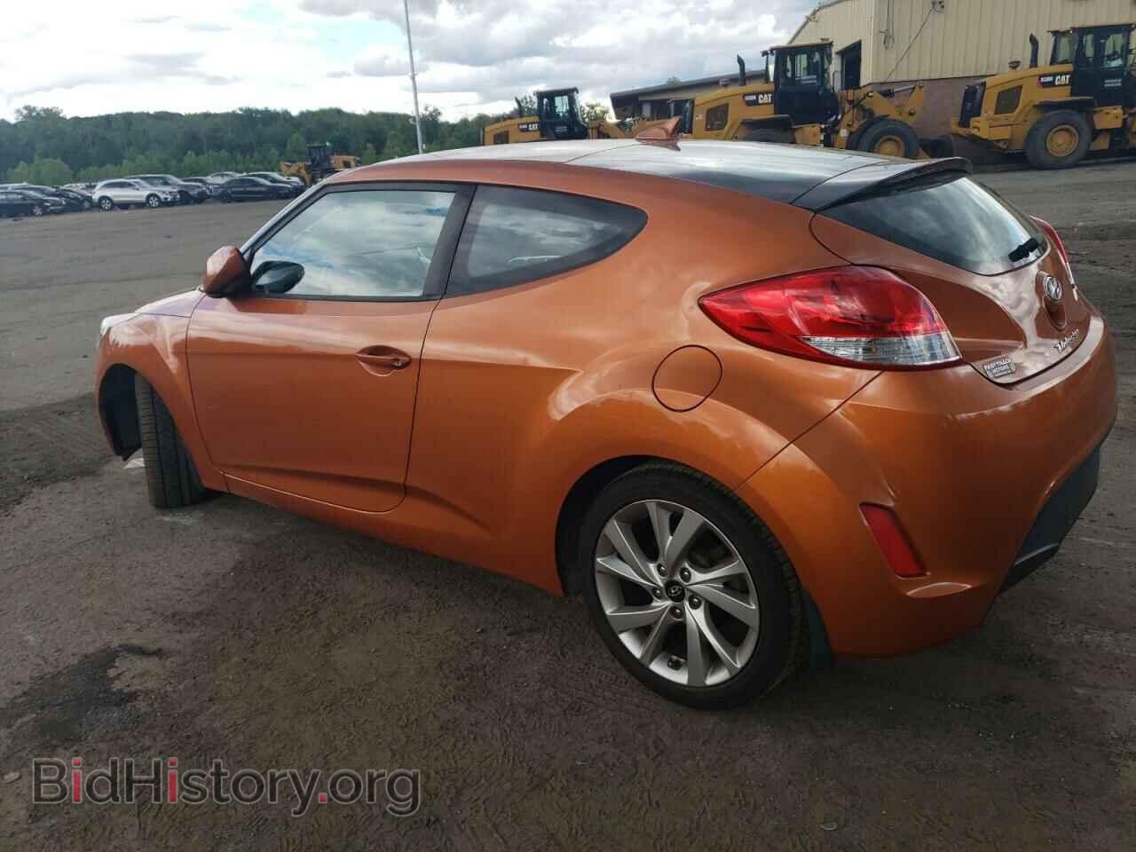 2016 HYUNDAI VELOSTER - VIN: KMHTC6AD8GU300974 - Фото 2
