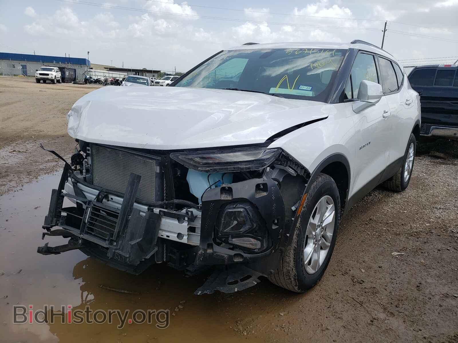2020 CHEVROLET BLAZER - VIN: 3GNKBBRA7LS658302 - Фото 2