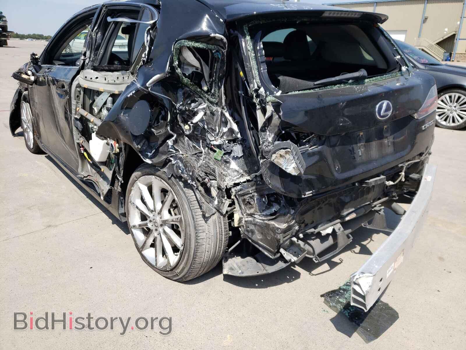2012 LEXUS CT 200 - VIN: JTHKD5BH8C2118009 - Фото 9