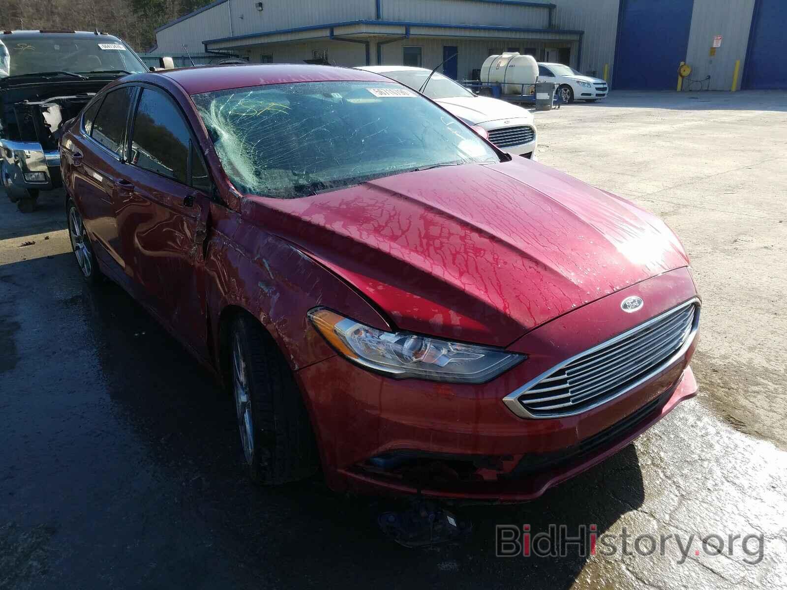 Photo 3FA6P0HD4HR411710 - FORD FUSION 2017