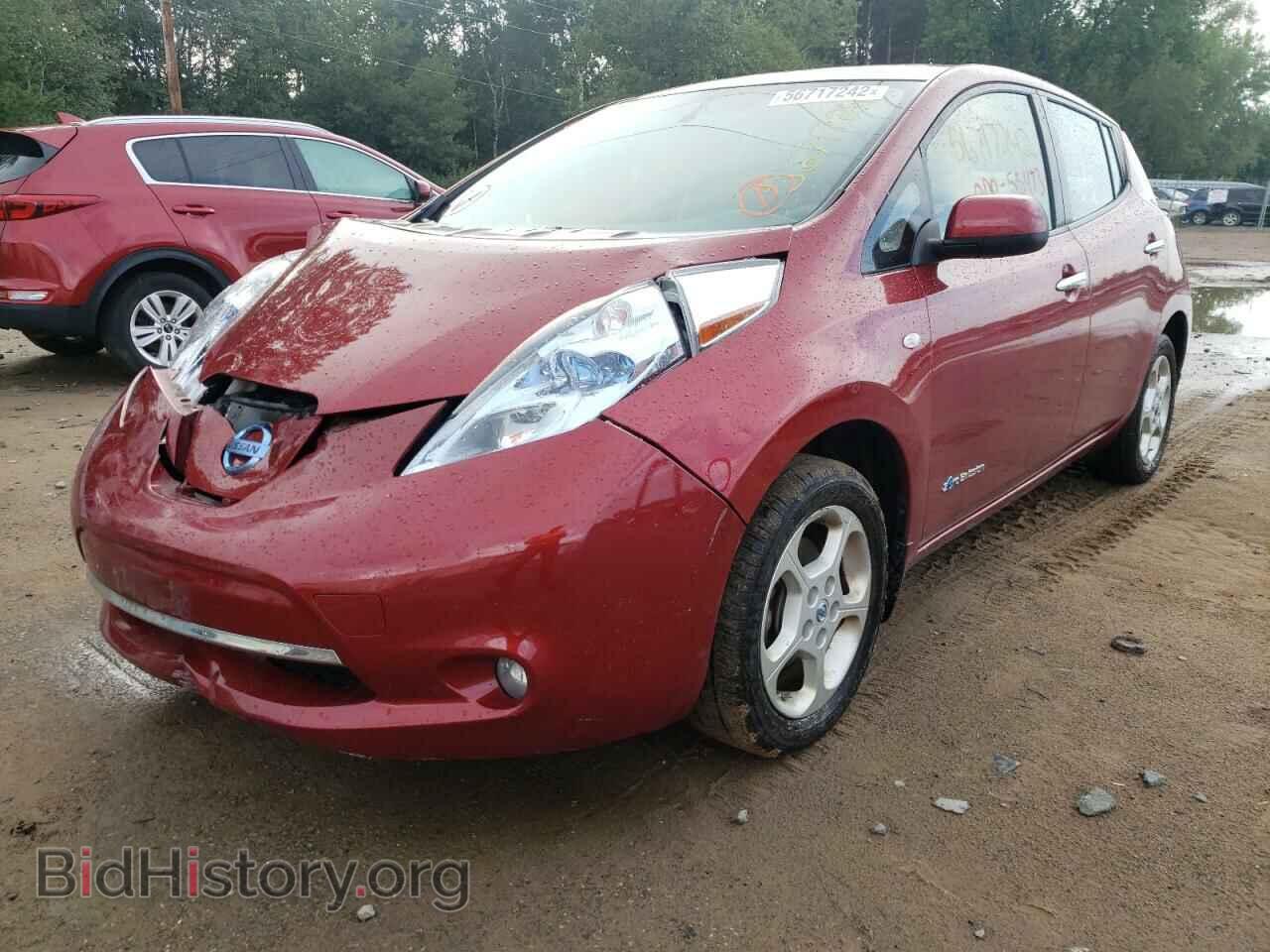 2012 NISSAN LEAF - VIN: JN1AZ0CP1CT024073 - Фото 2