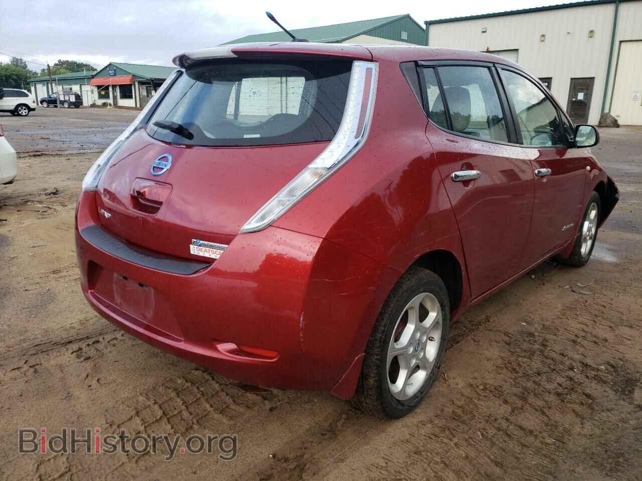 2012 NISSAN LEAF - VIN: JN1AZ0CP1CT024073 - Фото 4